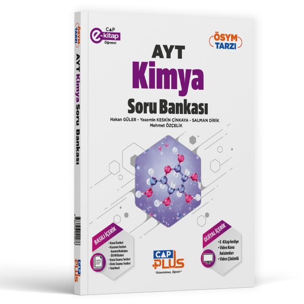 ÇAP YKS AYT PLUS S.B. KİMYA - 2025-26